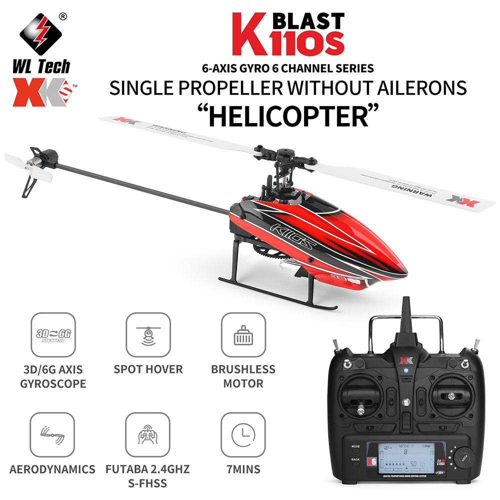 RC Wltoys XK K110S 6CH 3D 6G s - Rc Helicopter Nitro recensione e prezzo