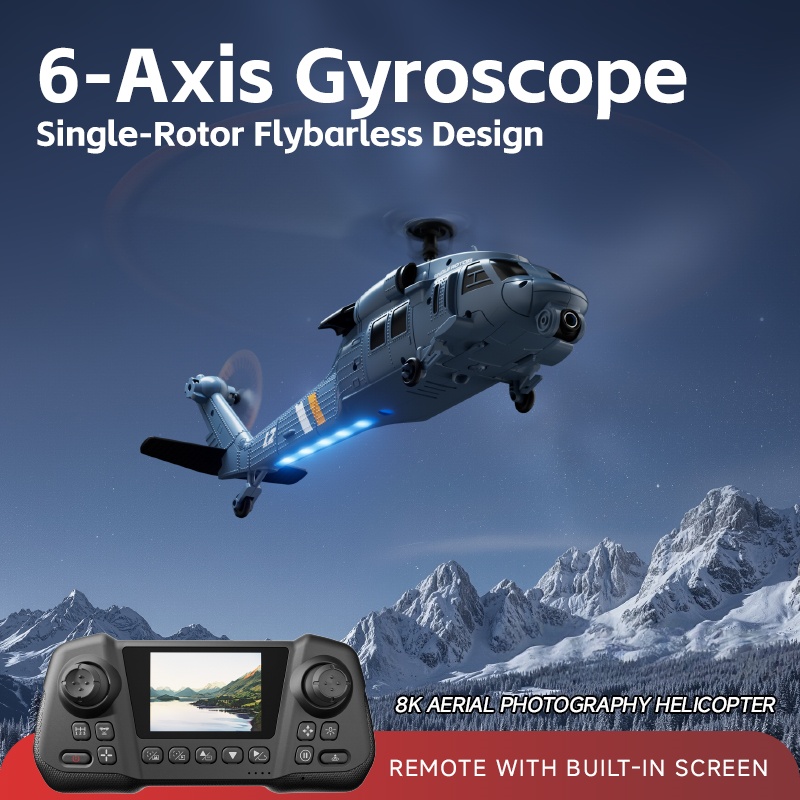 Elicottero RC 8K Flybarless co - Rc Helicopter Nitro recensione e prezzo